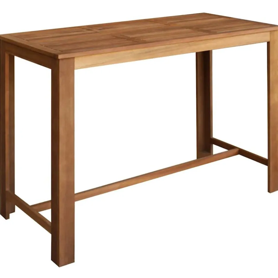 vidaXL Bartafel 150x70x105 cm massief acaciahout
