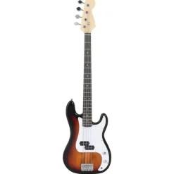 vidaXL Basgitaar voor beginners elektrisch met tas 4/4 46