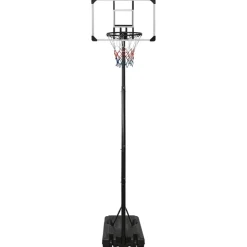 vidaXL Basketbalstandaard 280-350 cm polycarbonaat transparant