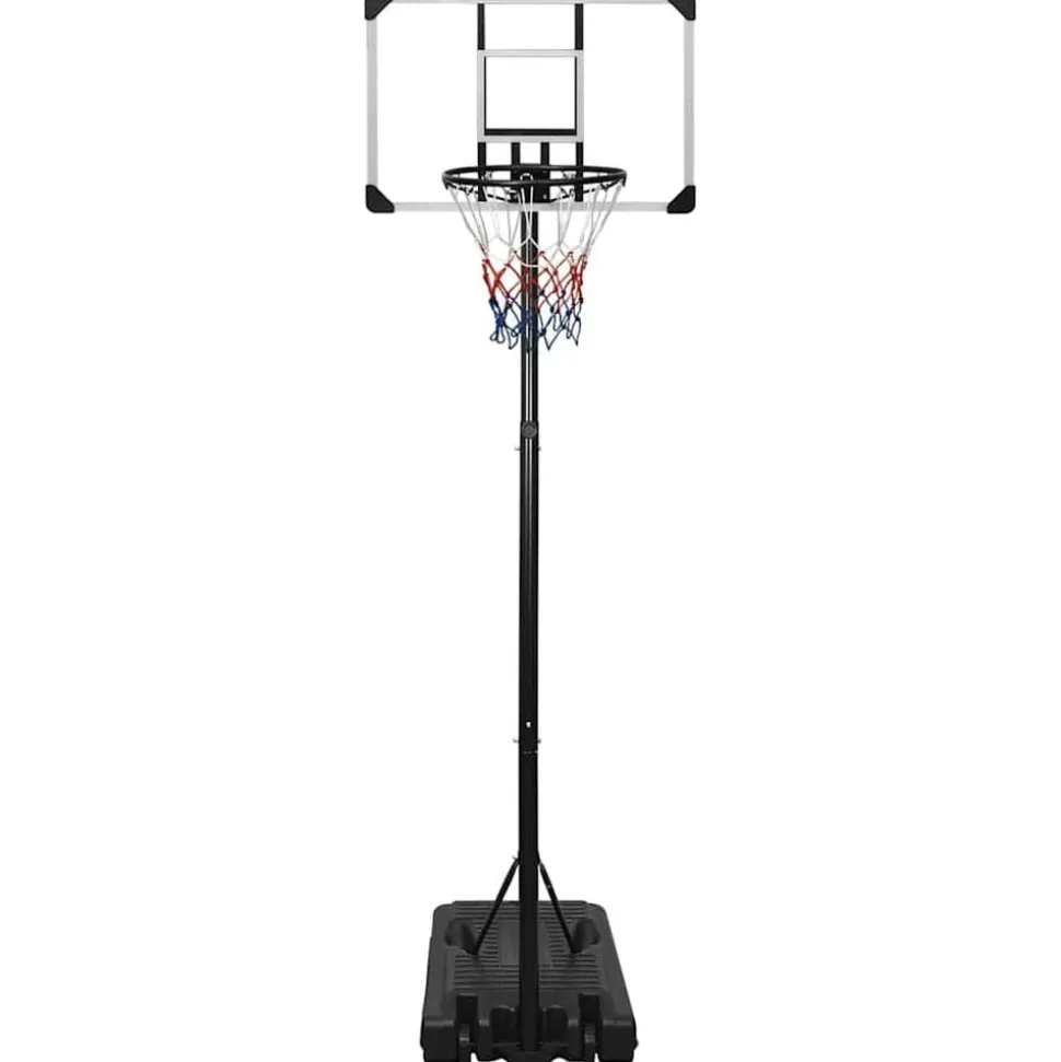 vidaXL Basketbalstandaard 235-305 cm polycarbonaat transparant