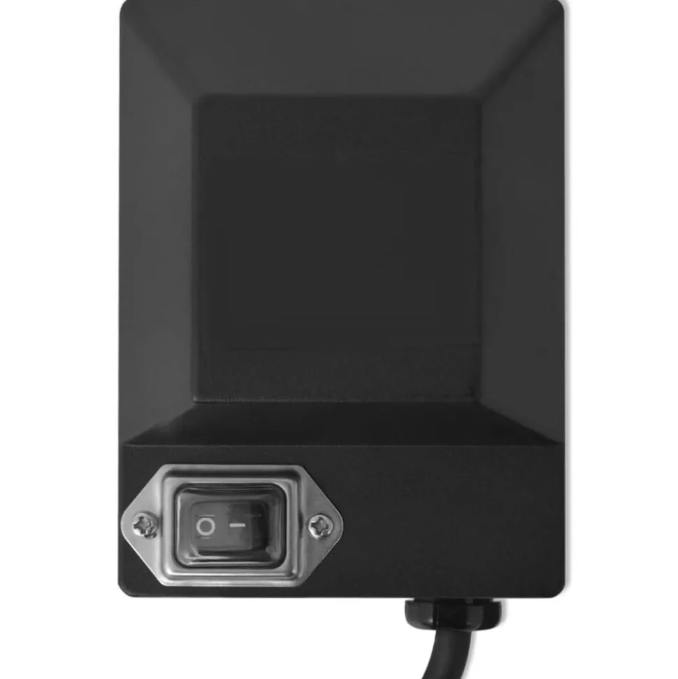 vidaXL BBQ Draaispit motor 4 W zwart