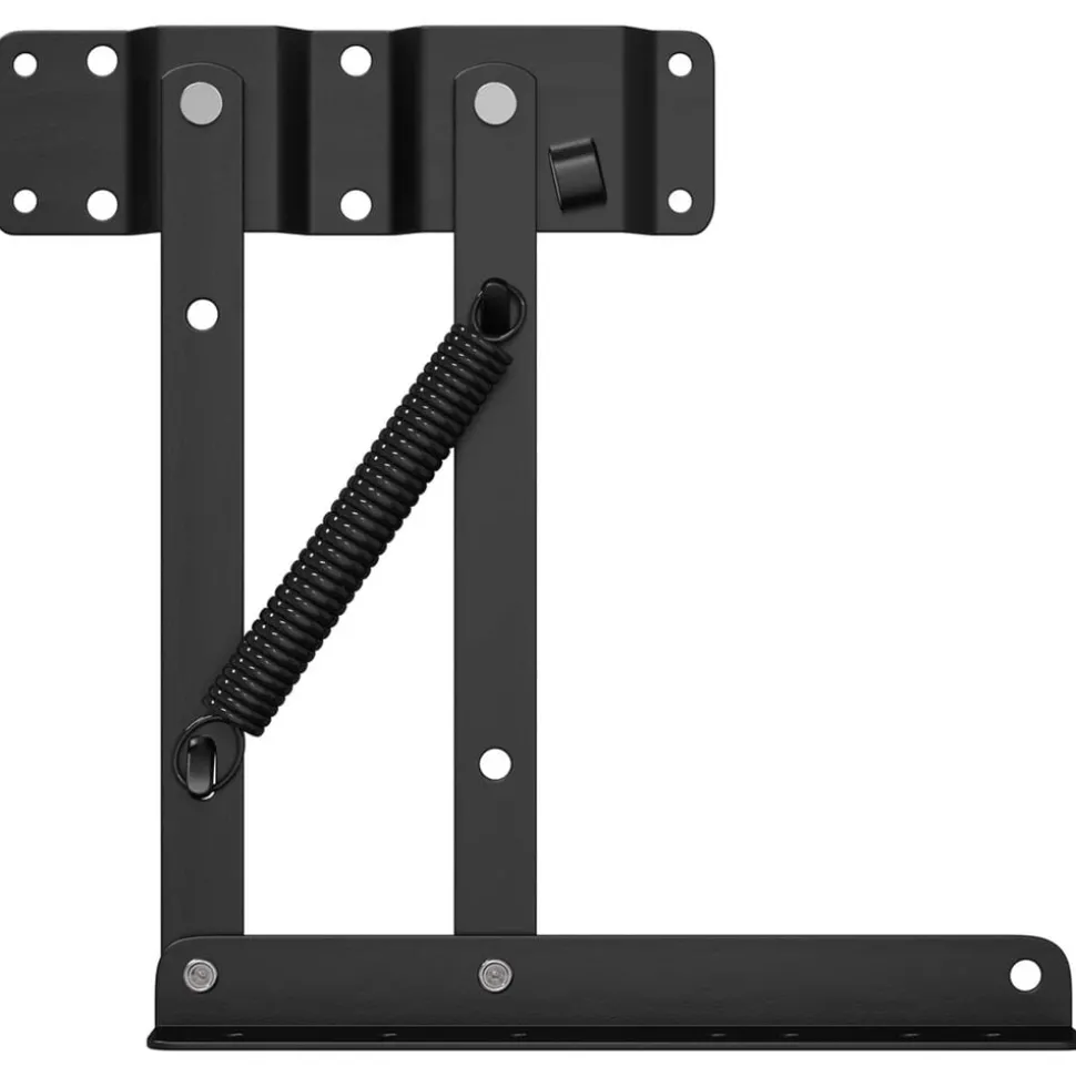 vidaXL Bed liftmechanisme 2 pcs Zwart 340 x 95 x 40 mm IJzer