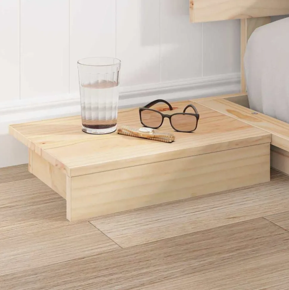 vidaXL Bedframe Bruin 200 x 200 cm Hout