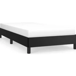vidaXL Bedframe kunstleer zwart 80x200 cm