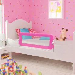 vidaXL Bedhekje peuter 102x42 cm roze