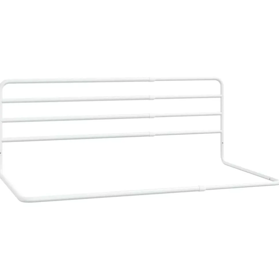vidaXL Bedhekje peuter (76-137)x55 cm ijzer wit