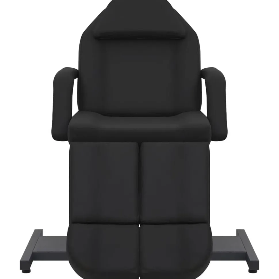 vidaXL Behandelstoel 180x62x78 cm kunstleer zwart