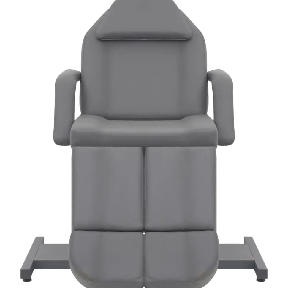 vidaXL Behandelstoel 180x62x78 cm kunstleer grijs