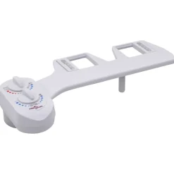 vidaXL Bidetaansluiting voor toiletbril warm/koud water enkel mondstuk