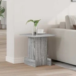 vidaXL Bijzettafel Grijs Sonoma 35,5 x 35 x 40 cm Bewerkt hout