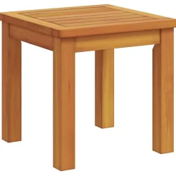 vidaXL Bijzettafel Olie naturel 35 x 35 x 34 cm Massief Acaciahout