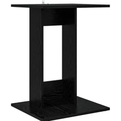 vidaXL Bijzettafel Zwart Eiken 45 x 40 x 62,5 cm Bewerkt hout