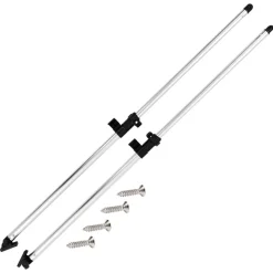 vidaXL Biminitop steunpalen 2 st aluminium