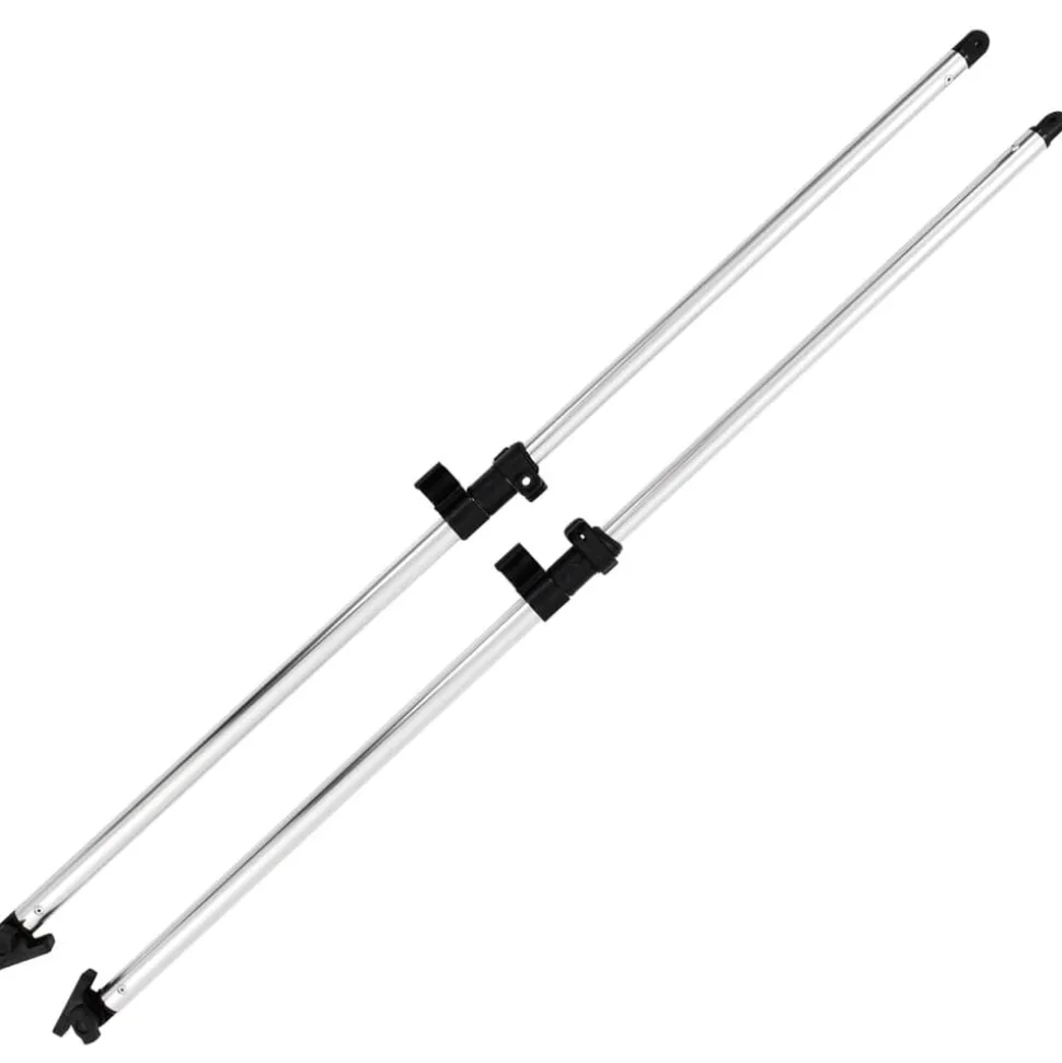 vidaXL Biminitop steunpalen 2 st aluminium
