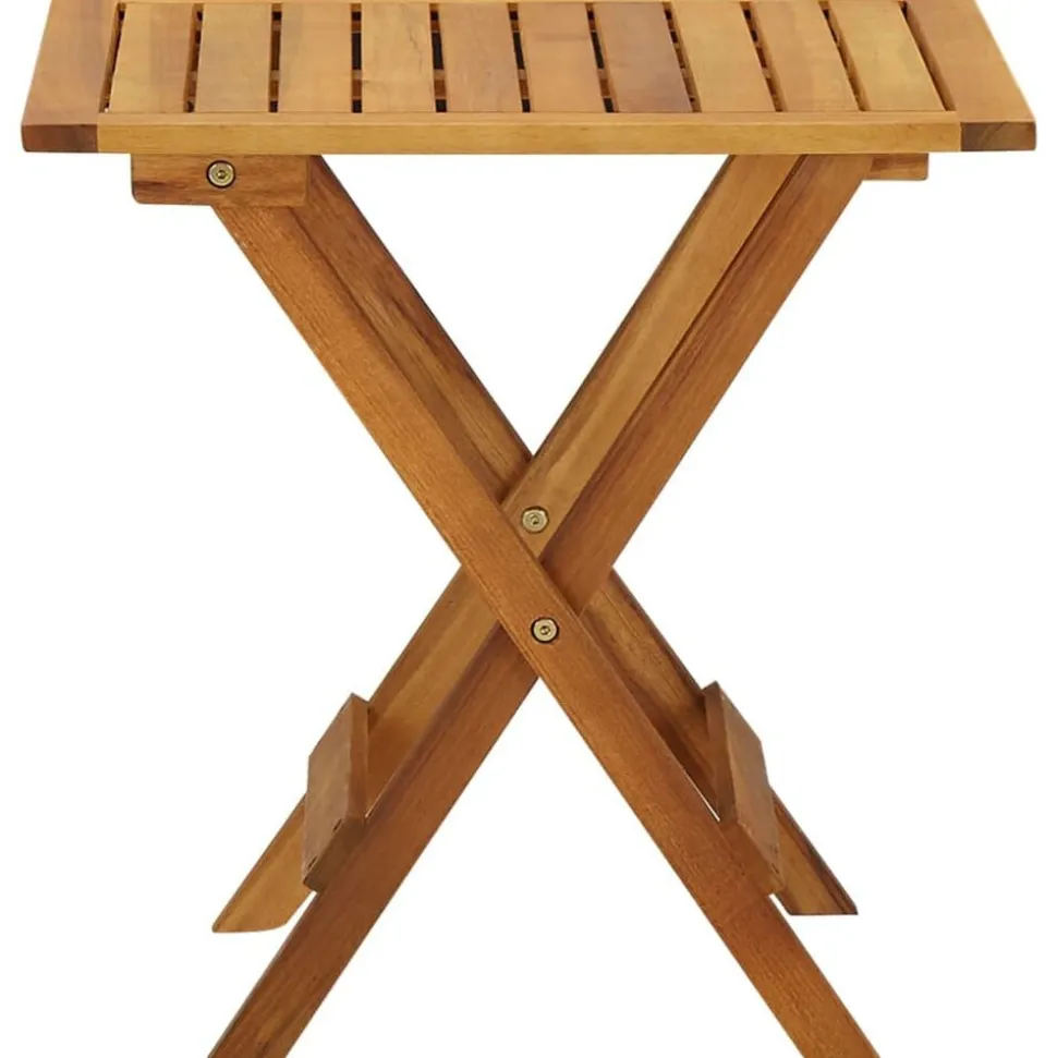 vidaXL Bistrotafel 46x46x47 cm massief acaciahout