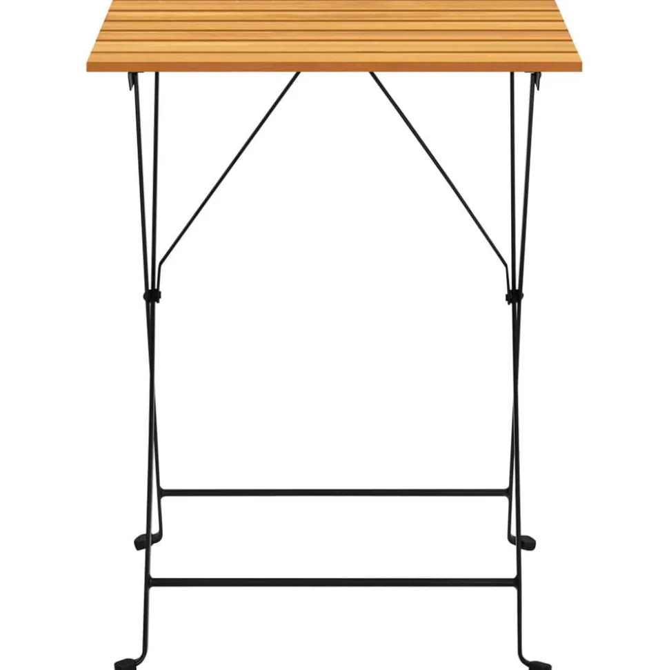 vidaXL Bistrotafel 55x54x71 cm massief acaciahout