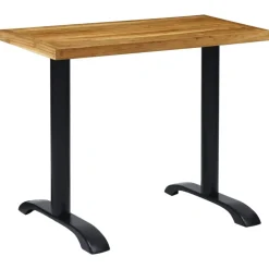 vidaXL Bistrotafelpoten 2 st 61x8x72 cm gietijzer zwart