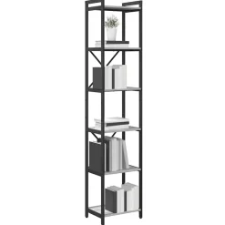 vidaXL Boekenkast Grijs sonoma 40 x 30 x 189,5 cm Bewerkt hout