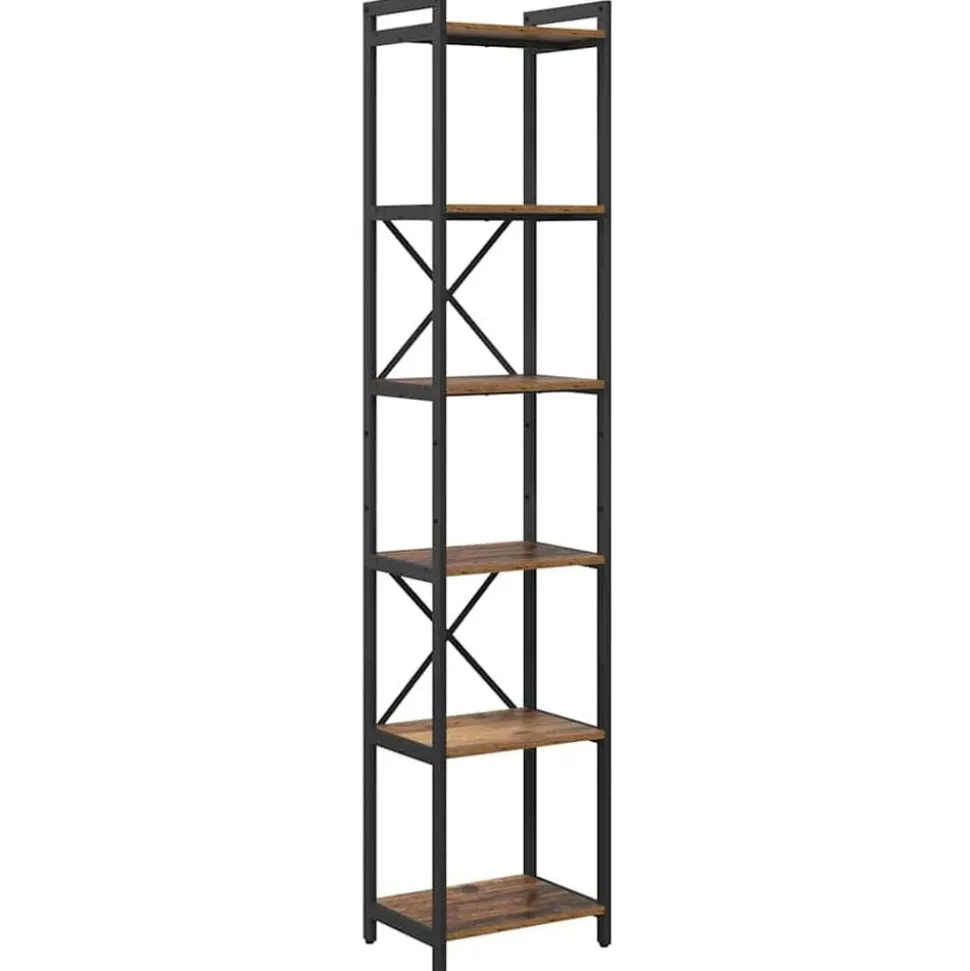 vidaXL Boekenkast Oud hout 40 x 30 x 189,5 cm Bewerkt hout
