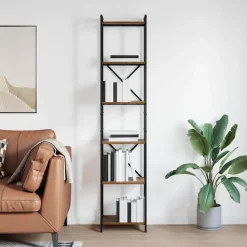 vidaXL Boekenkast Oud hout 40 x 30 x 189,5 cm Bewerkt hout