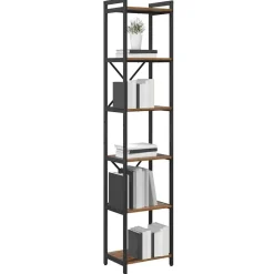vidaXL Boekenkast Oud hout 40 x 30 x 189,5 cm Bewerkt hout
