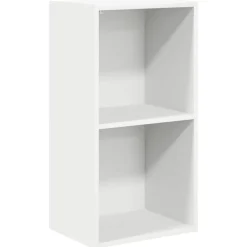 vidaXL Boekenkast 40x30x76,5 cm bewerkt hout wit
