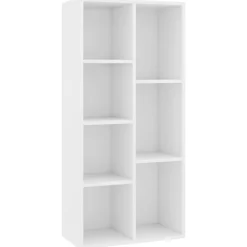 vidaXL Boekenkast 50x25x106 cm bewerkt hout wit