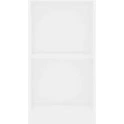 vidaXL Boekenkast 40x24x75 cm bewerkt hout wit