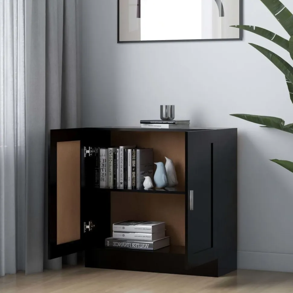 vidaXL Boekenkast 82,5x30,5x80 cm bewerkt hout wit