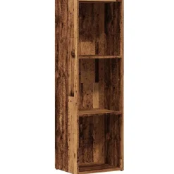 vidaXL Boekenkast 36x30x114 cm bewerkt hout oud houtkleurig