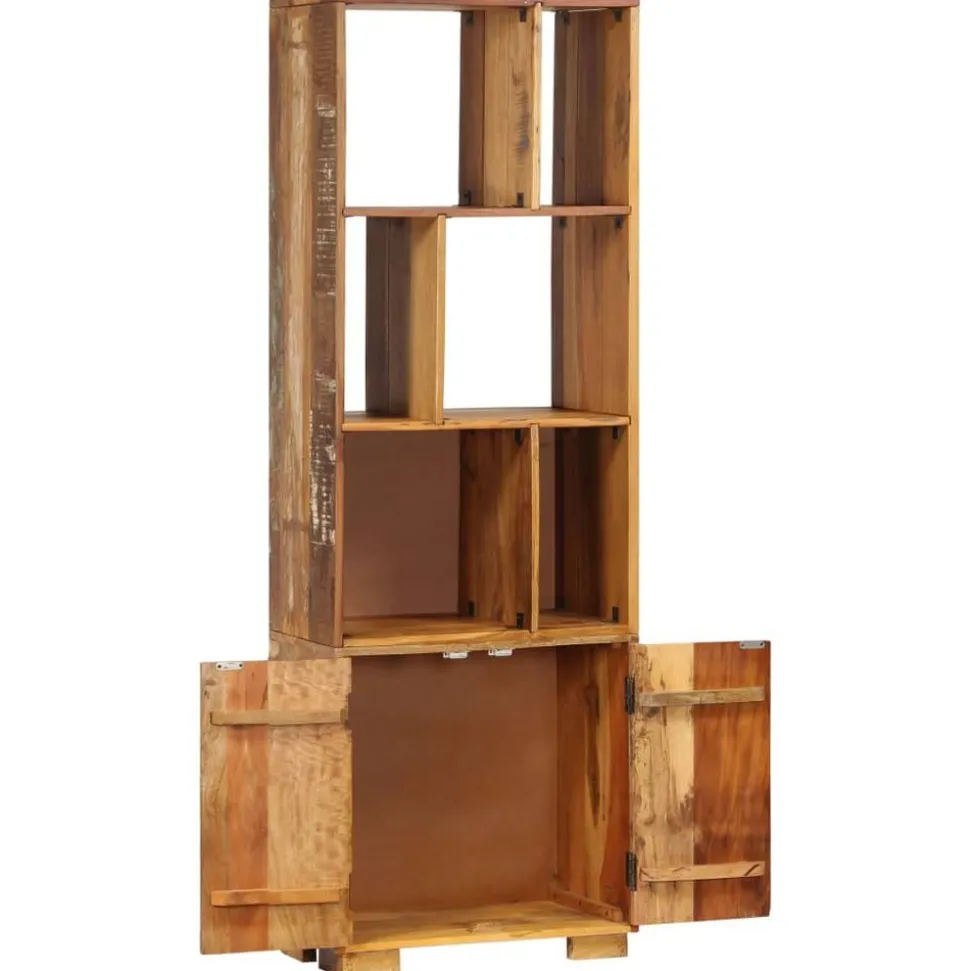 vidaXL Boekenkast 60x35x180 cm massief gerecycled hout
