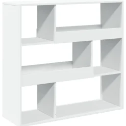 vidaXL Boekenkast/kamerscherm 100x33x94,5 cm wit