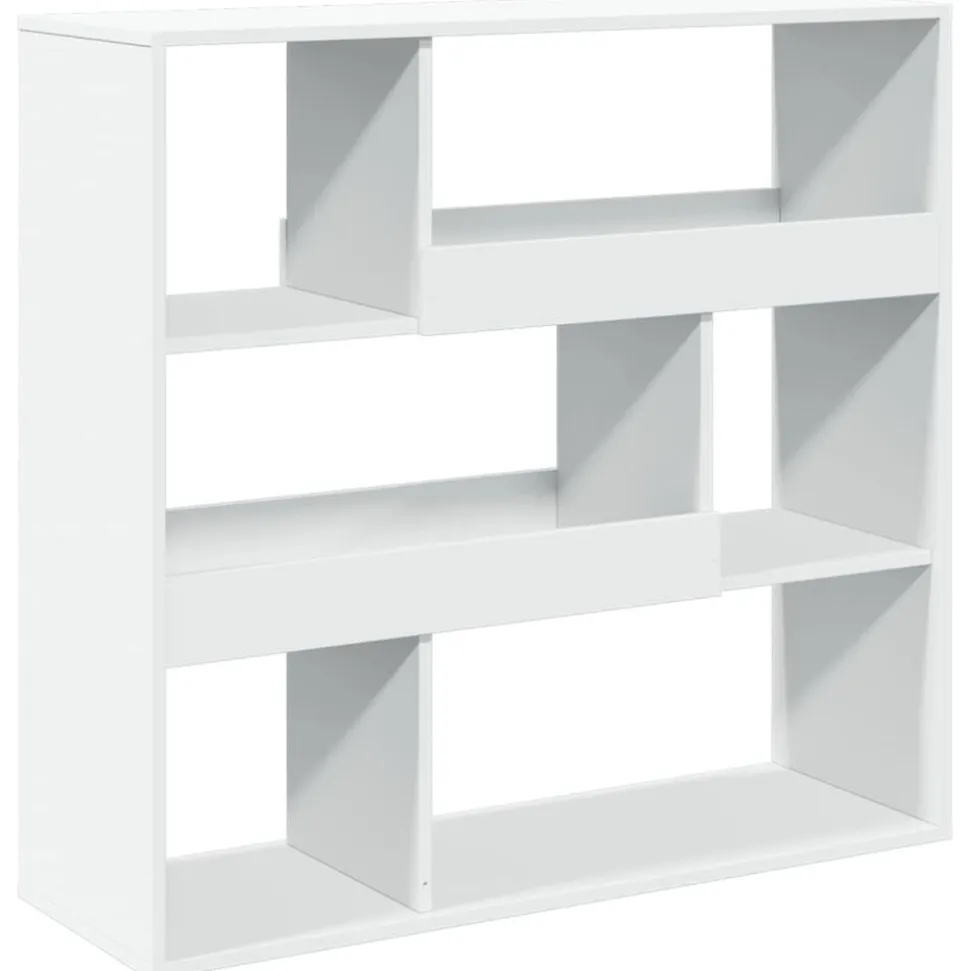 vidaXL Boekenkast/kamerscherm 100x33x94,5 cm wit