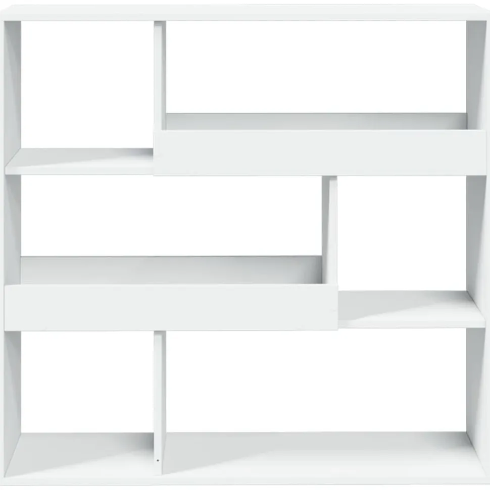 vidaXL Boekenkast/kamerscherm 100x33x94,5 cm wit