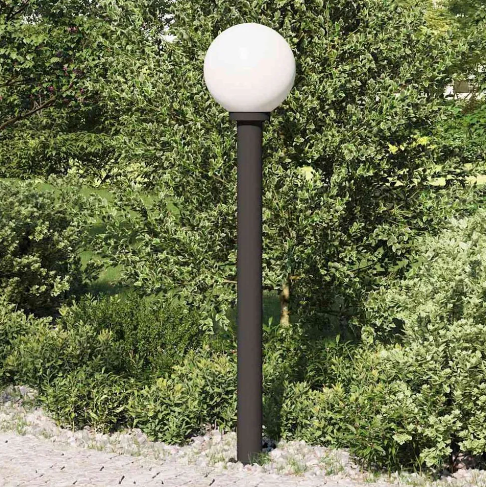 vidaXL Bolderverlichting 120 cm Zwart IP44