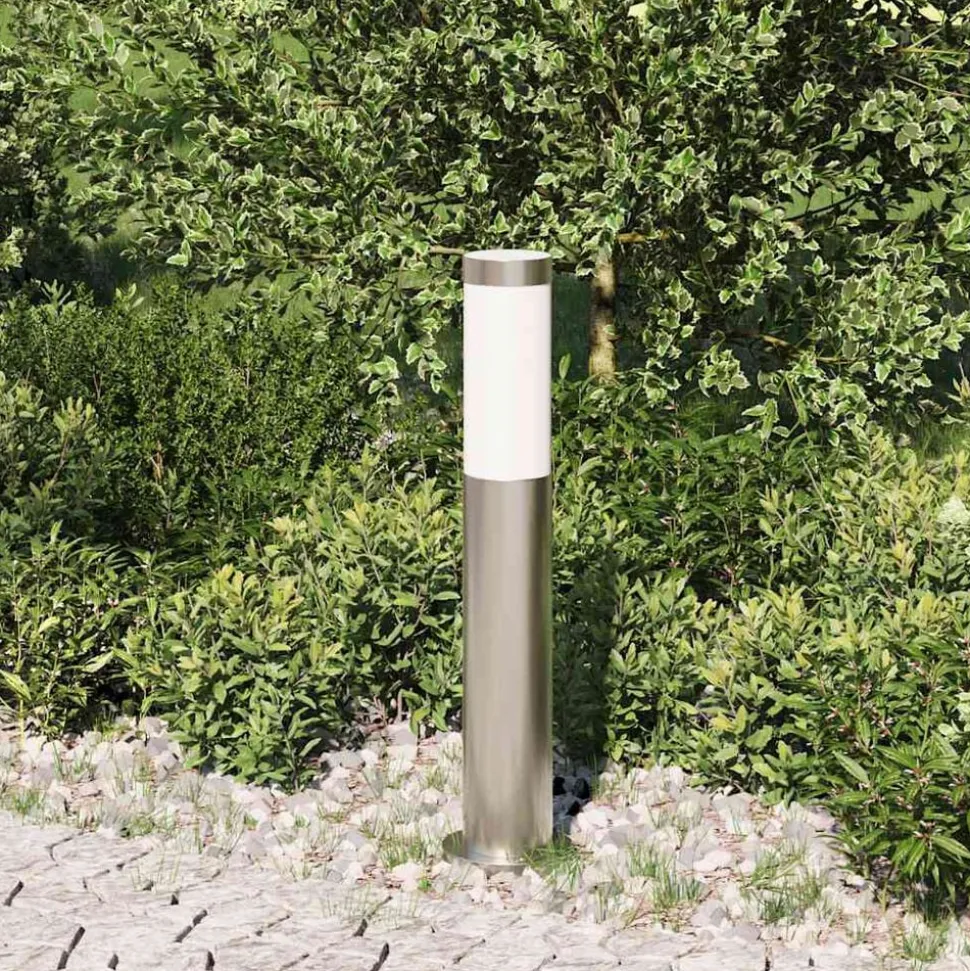 vidaXL Bolderverlichting 50 cm RVS IP44