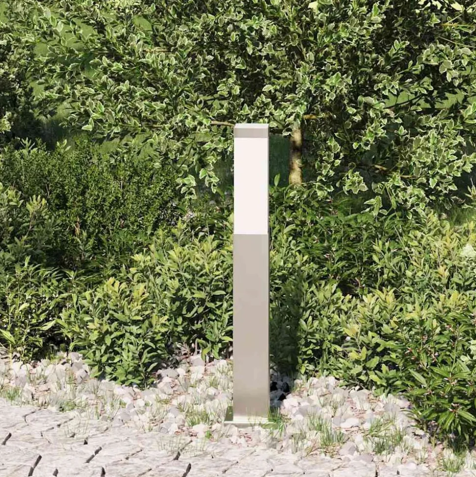 vidaXL Bolderverlichting 50 cm RVS IP44