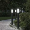 vidaXL Bolderverlichting 3 stuks 80 cm RVS IP44