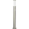 vidaXL Bolderverlichting met sensor 80 cm RVS IP44
