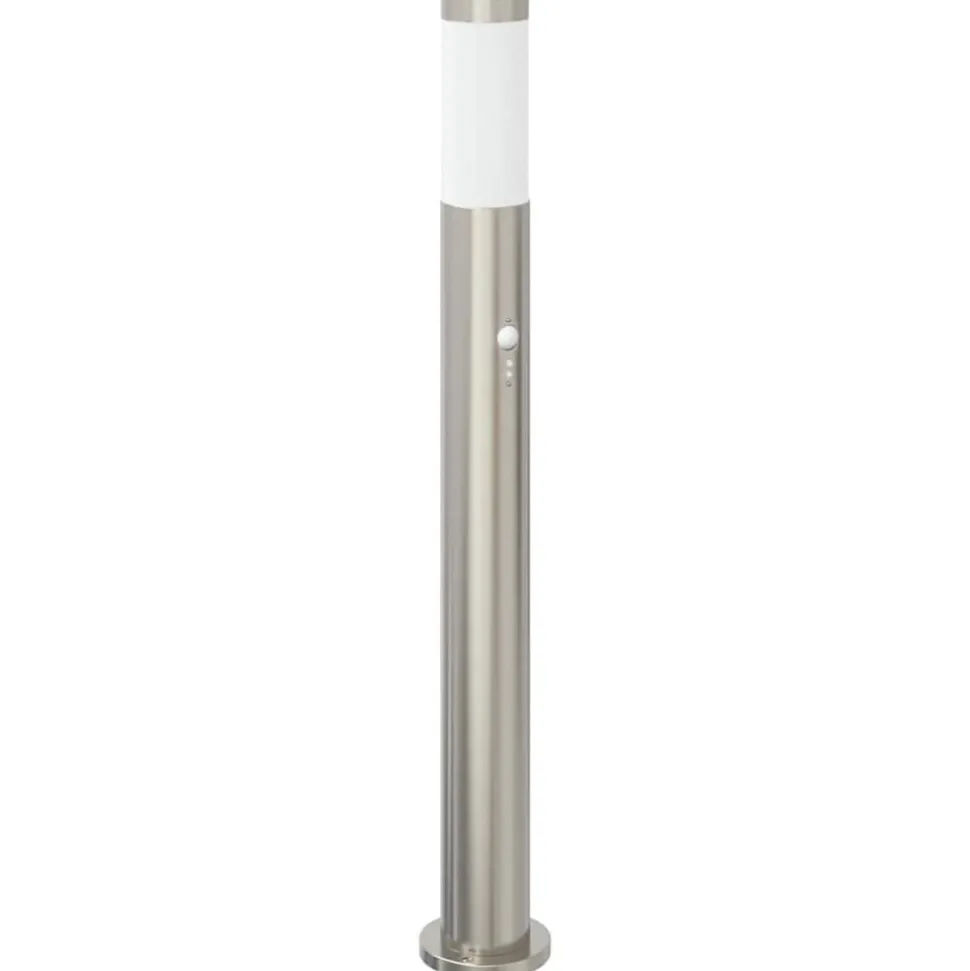 vidaXL Bolderverlichting met sensor 80 cm RVS IP44