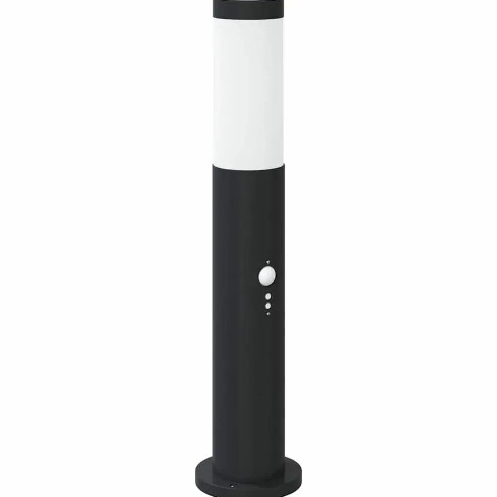 vidaXL Bolderverlichting met sensor 50 cm RVS IP44