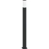 vidaXL Bolderverlichting 110 cm Zwart IP44