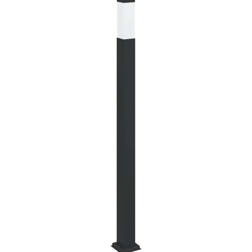 vidaXL Bolderverlichting 110 cm Zwart IP44