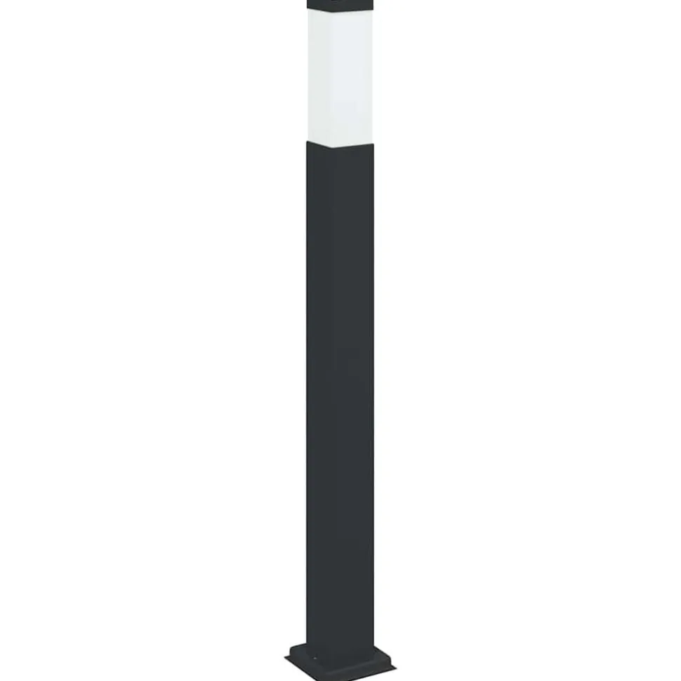 vidaXL Bolderverlichting 80 cm Zwart IP44