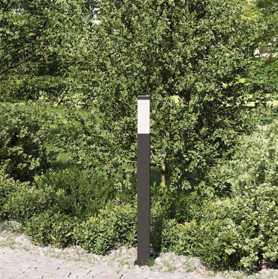vidaXL Bolderverlichting 80 cm Zwart IP44