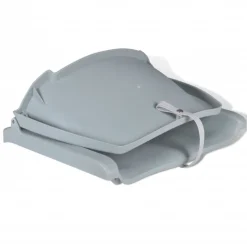 vidaXL Bootstoel zonder kussen inklapbaar 48x51x41 cm grijs