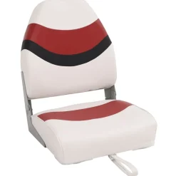 vidaXL Bootstoelen 2 st inklapbaar met hoge rugleuning 44x38x55 cm