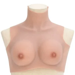 vidaXL Borstprothese B-cup silicone naturel