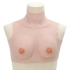 vidaXL Borstprothese B-cup silicone Kaukasisch