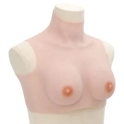 vidaXL Borstprothese B-cup silicone Kaukasisch